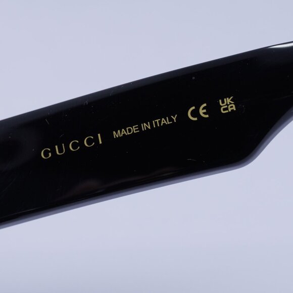 ?️ New Gucci GG1294S 001 Sunglasses - Black Frame, Grey Lenses main image 4